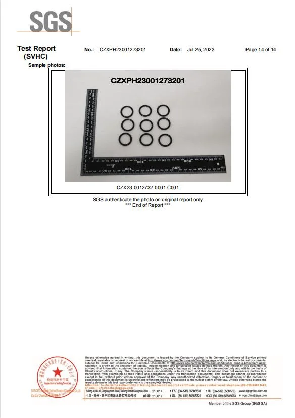 NBR FKM EPDM CR silicone O-RING para aplicações automotivas e aeroespaciais 13